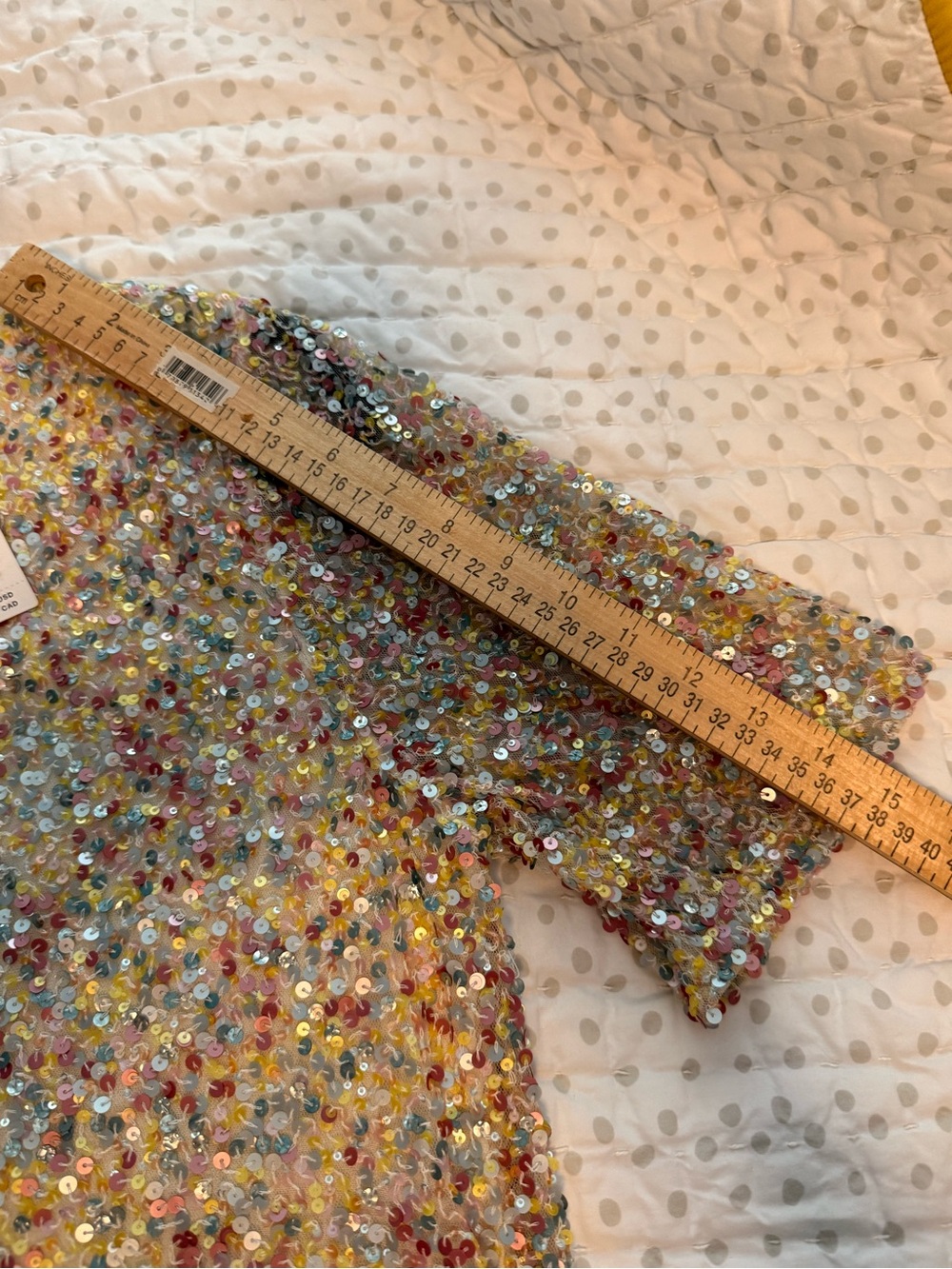 Anthropologie / Varun Bahl Short-Sleeve in Multicolor Sequin - Picture 12 of 16